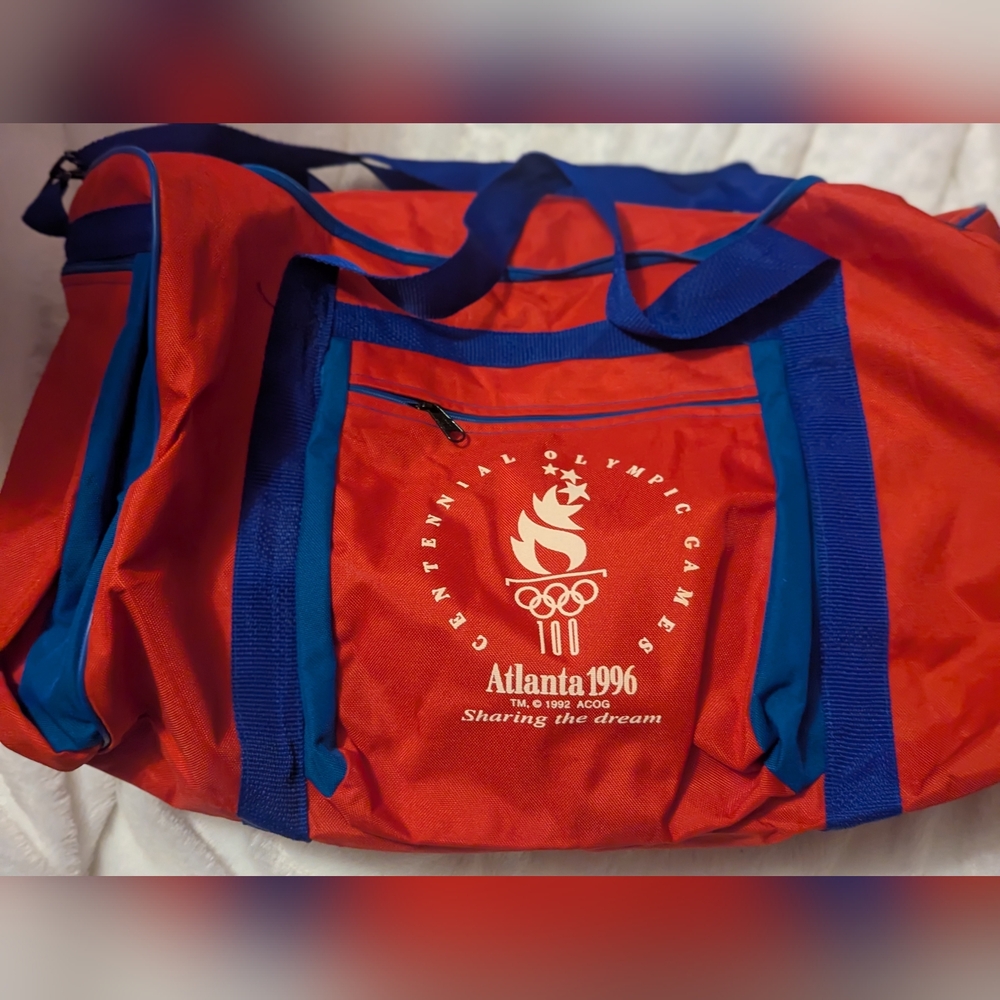 Vintage Olympic duffle bag Atlanta 1996
